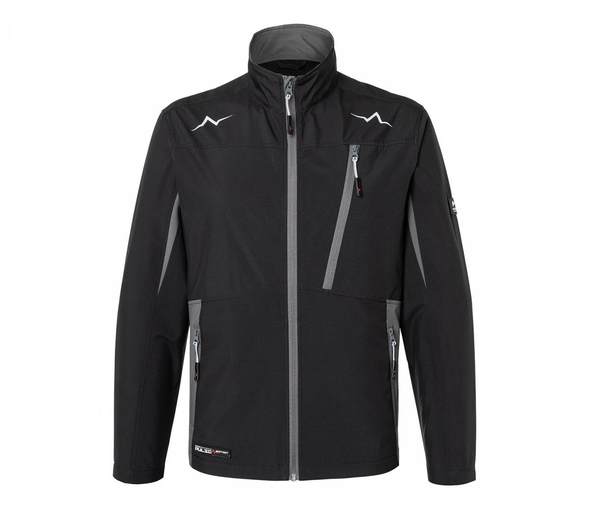 KÜBLER-PULSE ECO Ultraschall Jacke, 125 g/m², schwarz/anthrazit