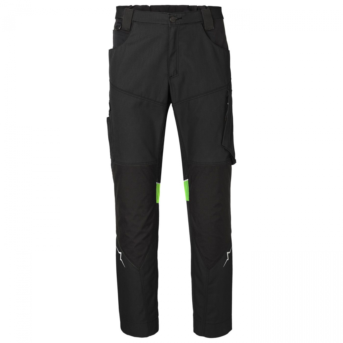 KÜBLER-PULSE LIGHT Bundhose, ca. 285g/m², schwarz/neongrün