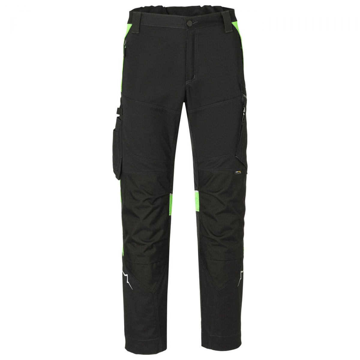 KÜBLER-PULSE ACTION Bundhose, ca. 285 g/m², schwarz/neongrün