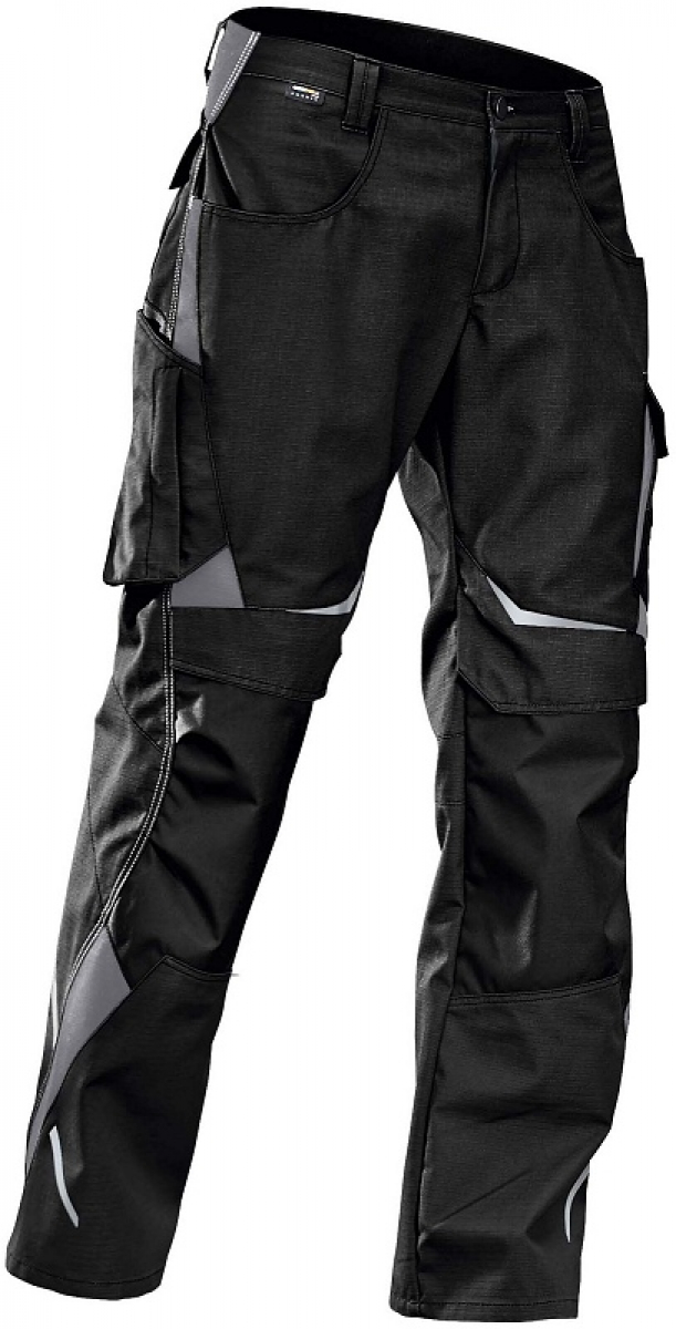 KÜBLER-Workwear, Arbeits-Berufs-Bund-Hose, High, PULSSCHLAG schwarz/anthrazit