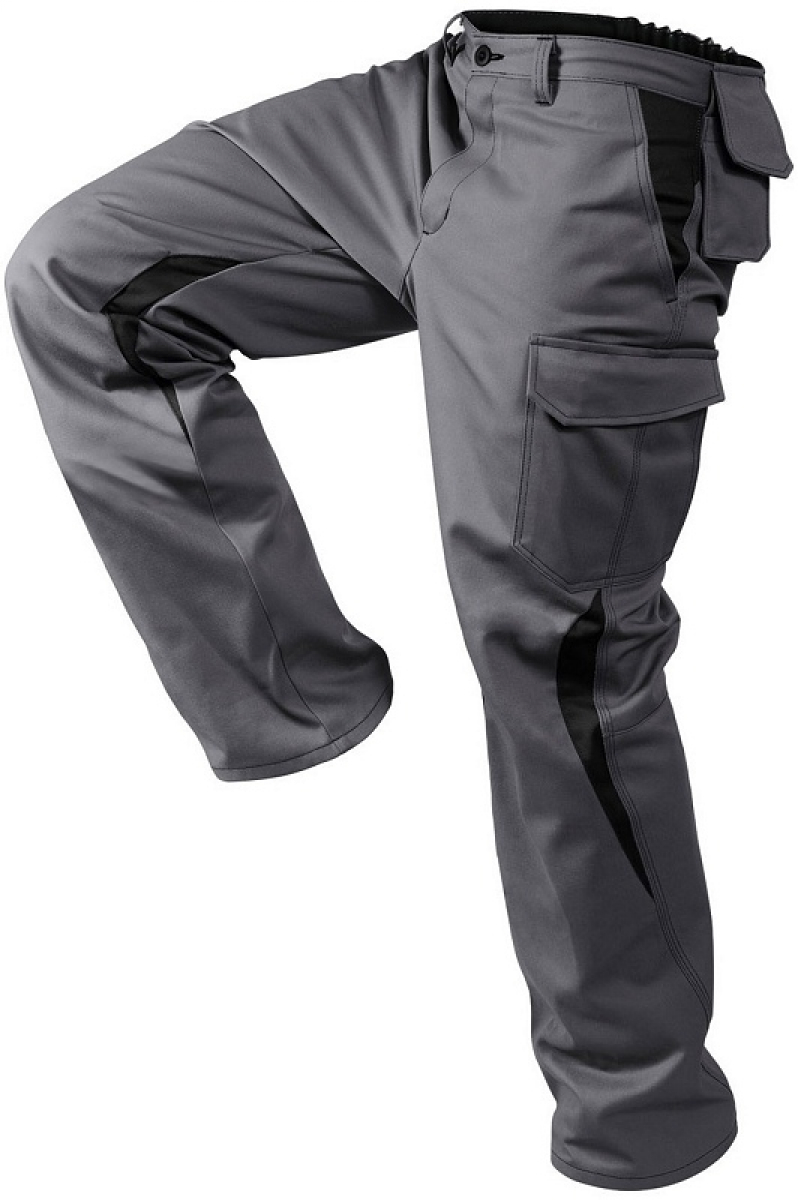 KÜBLER-Workwear, Arbeits-Berufs-Bund-Hose, anthrazit/schwa