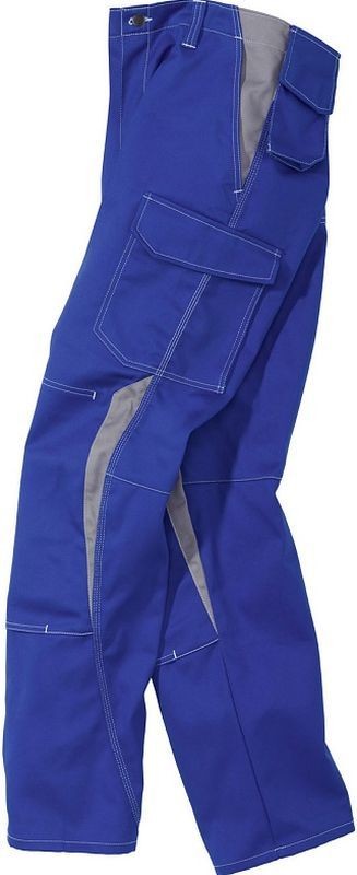 KBLER-Workwear, Image-Dress-Arbeits-Berufs-Bund-Hose, ca. 320g/m, kbl.blau/mittelgrau