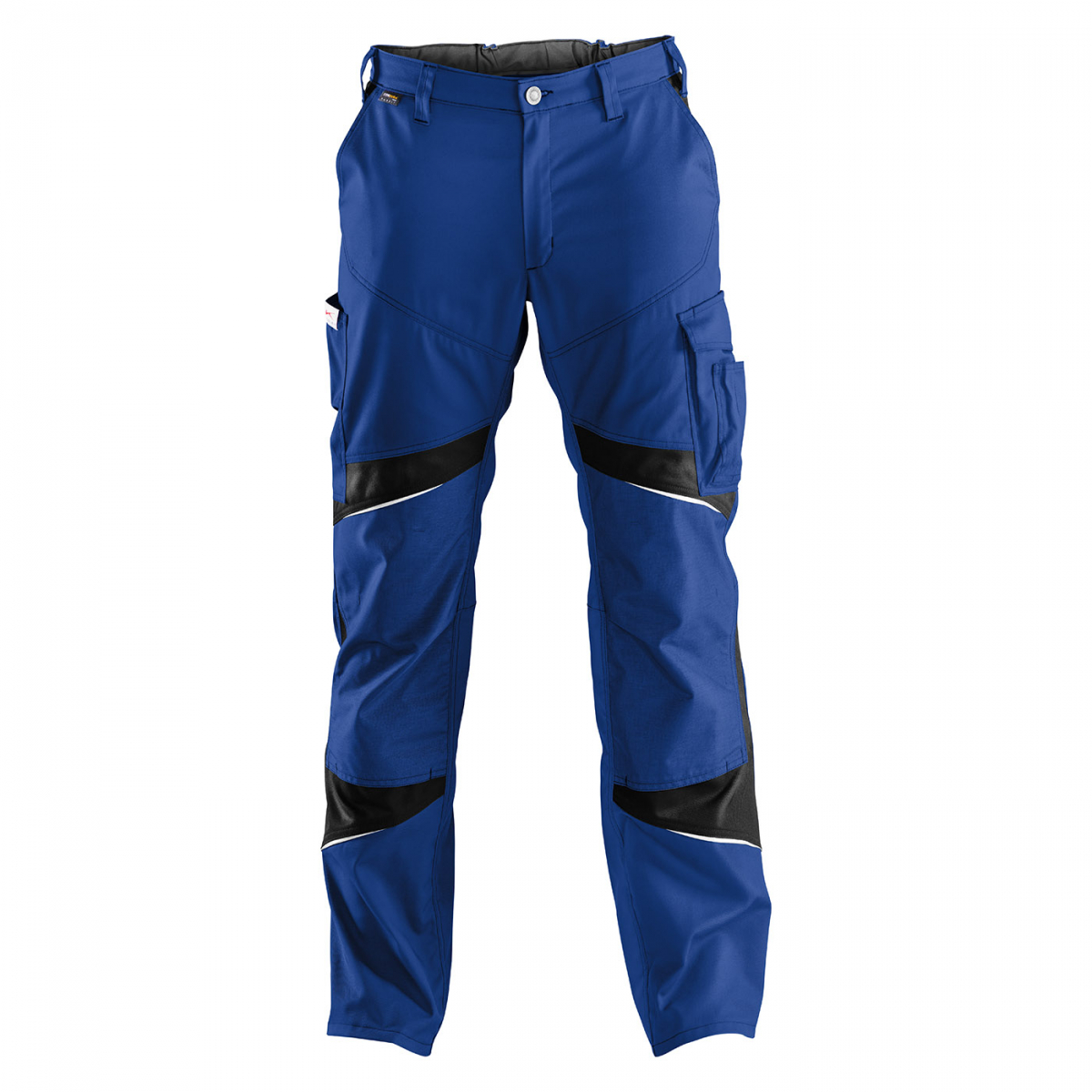 KBLER-Workwear, Activiq-Arbeits-Berufs-Bund-Hose, High, ca. 270g/m, kbl.-blau/schwarz