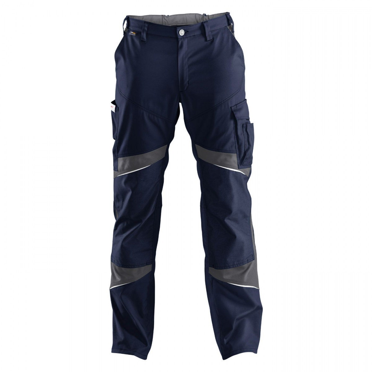 KÜBLER-Workwear, Activiq-Arbeits-Berufs-Bund-Hose, High, ca. 270g/m², dkl.-blau/anthrazit