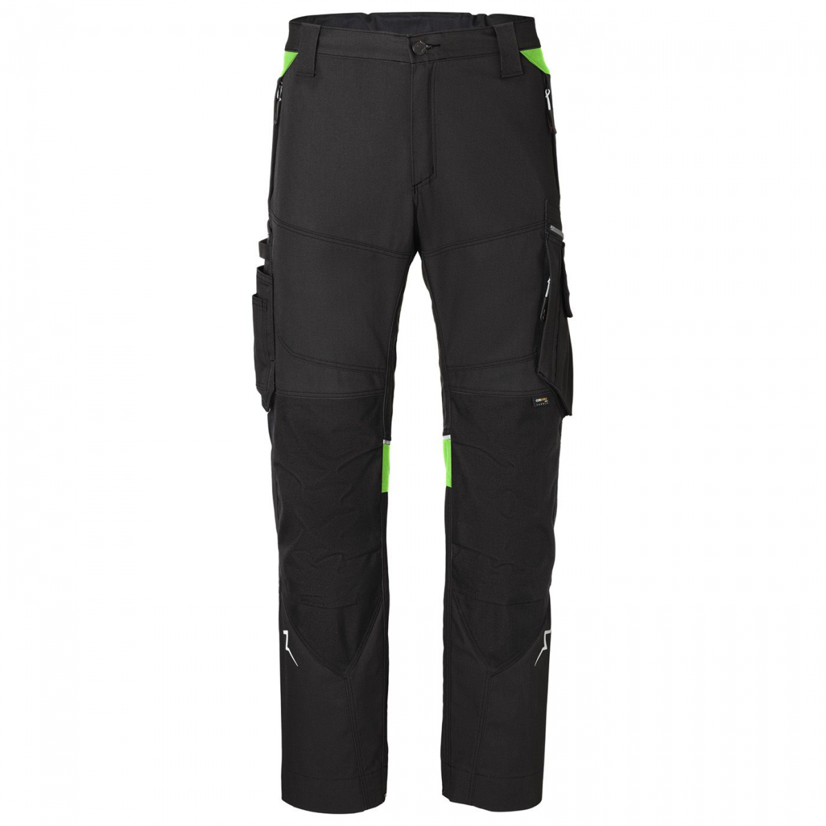 KÜBLER PULSE POWER Bundhose, 285 g/m², schwarz/neongrün