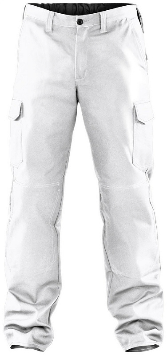 KÜBLER-Workwear, Cargo-Arbeits-Berufs-Bund-Hose, ORGANIQ kornblau