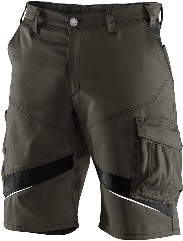 KBLER-Workwear, Activiq-Arbeits-Berufs-Shorts, ca. 270g/m, oliv/schwarz