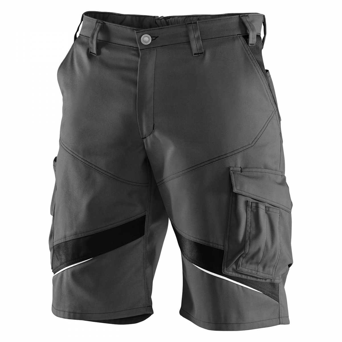 KBLER-Workwear, Activiq-Arbeits-Berufs-Shorts, ca. 270g/m, anthrazit/schwarz