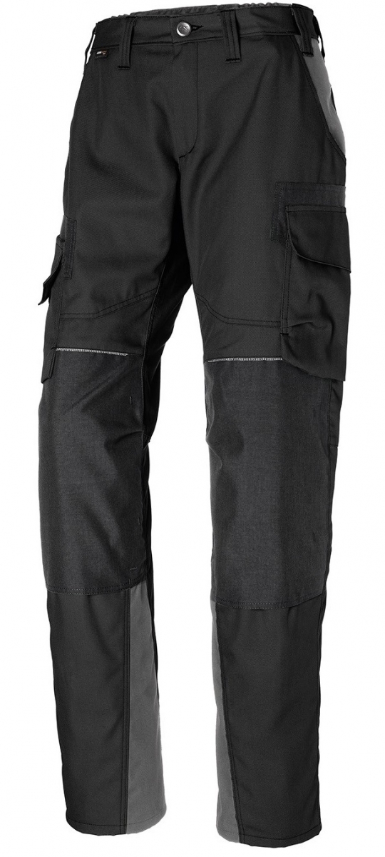 KBLER-Workwear, Damenhose, Innovatiq, 295 g/m, schwarz/anthrazit