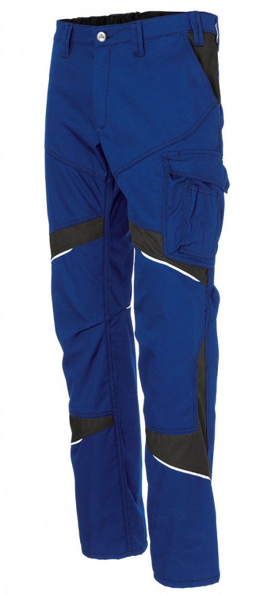 KBLER-Workwear, Activiq-Cotton+-Damenbundhose, ca. 305g/m, kbl.-blau/schwarz