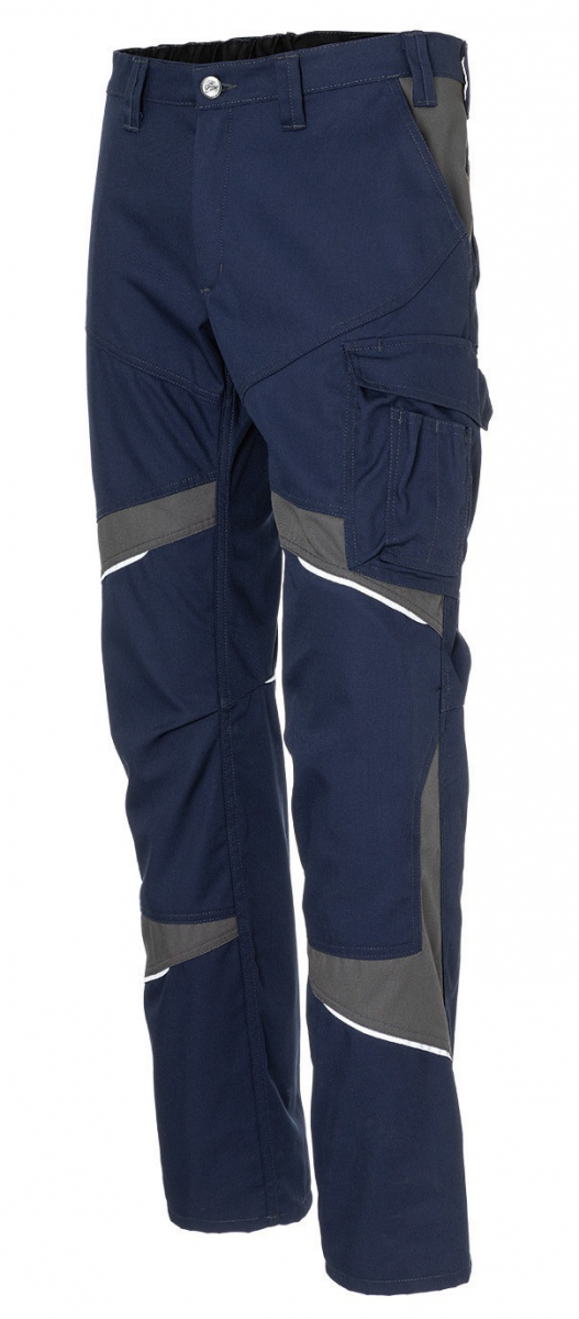 KÜBLER-Workwear, Activiq-Cotton+-Damenbundhose, ca. 305g/m², dunkelblau/anthrazit