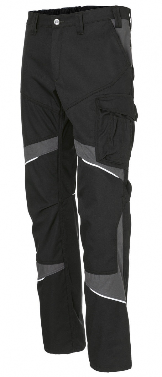 KÜBLER-Workwear, Activiq-Cotton+-Damenbundhose, ca. 305g/m², schwarz/anthrazit