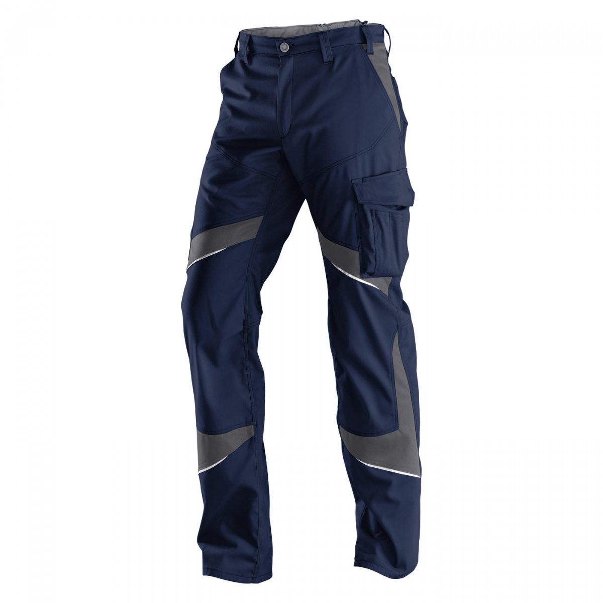 KBLER-Workwear, Activiq-Damenbundhose, ca. 270g/m, dkl.-blau/anthrazit