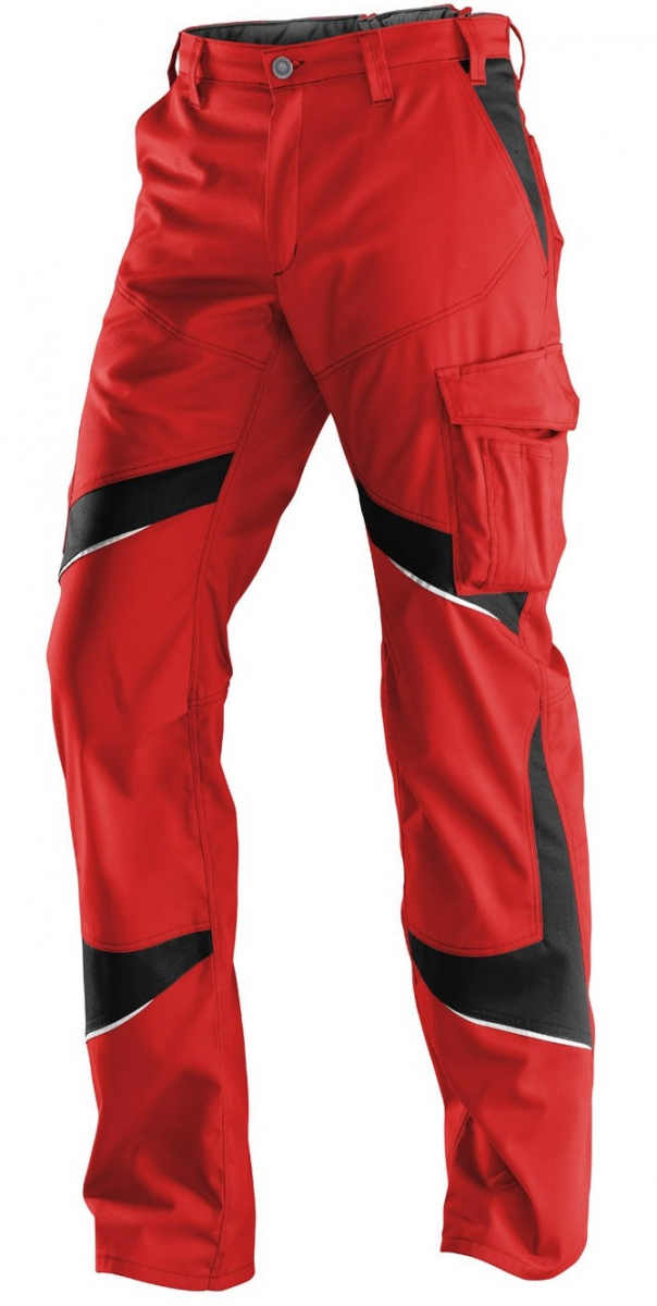 KÜBLER-Workwear, Activiq-Damenbundhose, ca. 270g/m², mittelrot/schwarz