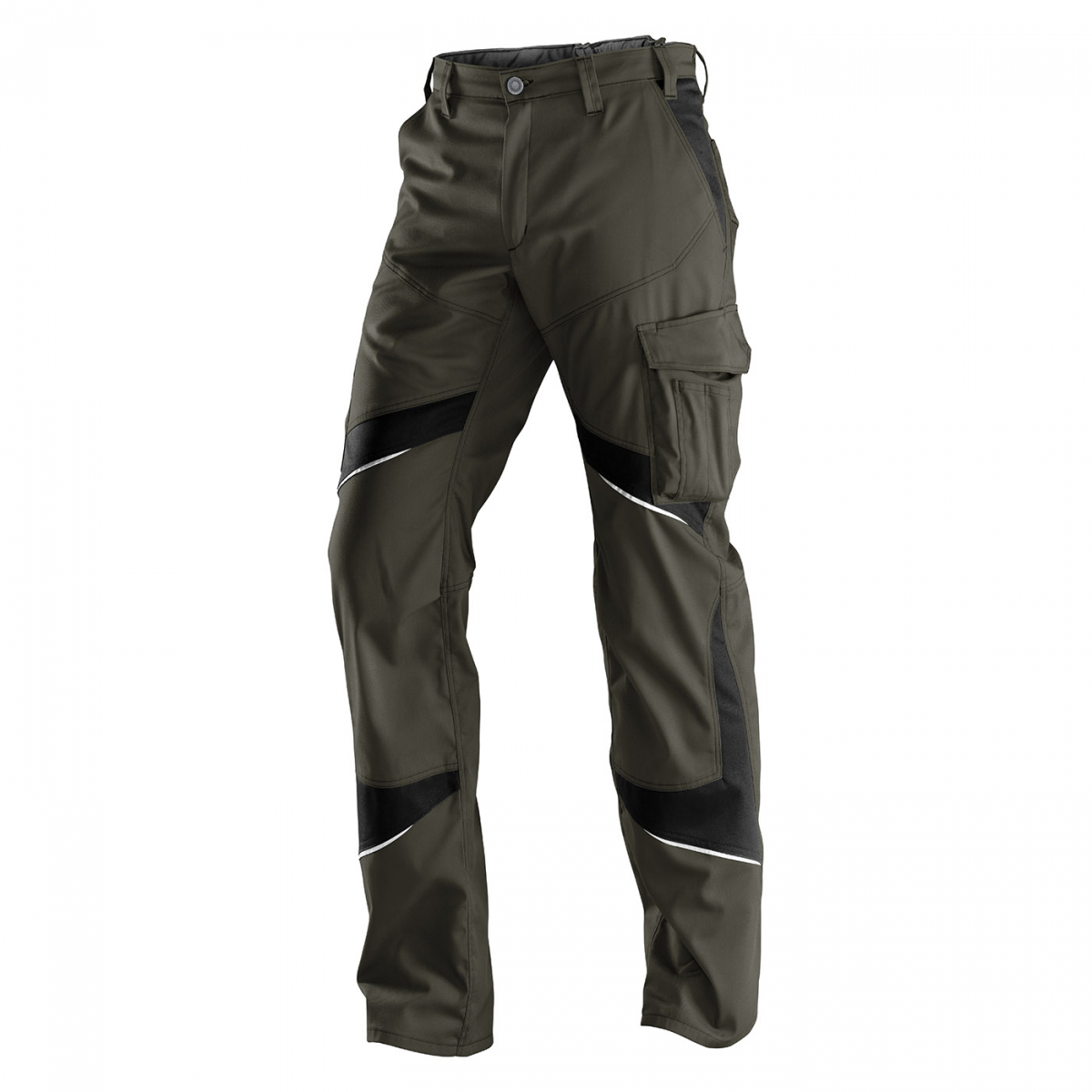 KBLER-Workwear, Activiq-Damenbundhose, ca. 270g/m, oliv/schwarz