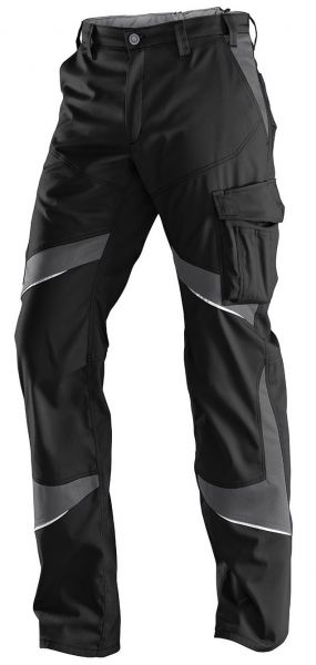 KBLER-Workwear, Activiq-Damenbundhose, ca. 270g/m, schwarz/anthrazit