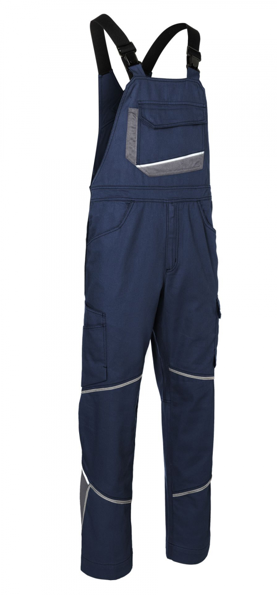 KÜBLER ICONIQ Latzhose, dunkelblau/anthrazit