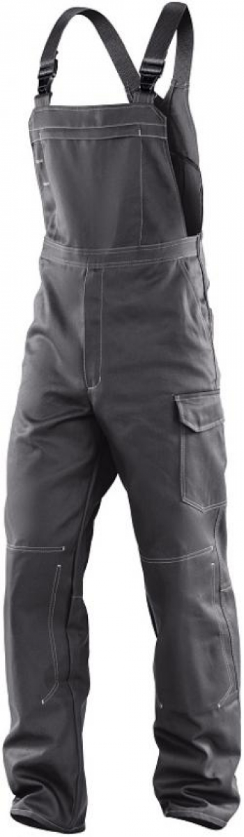 KBLER-Workwear, Arbeits-Berufs-Latz-Hose, ORGANIQ anthrazit