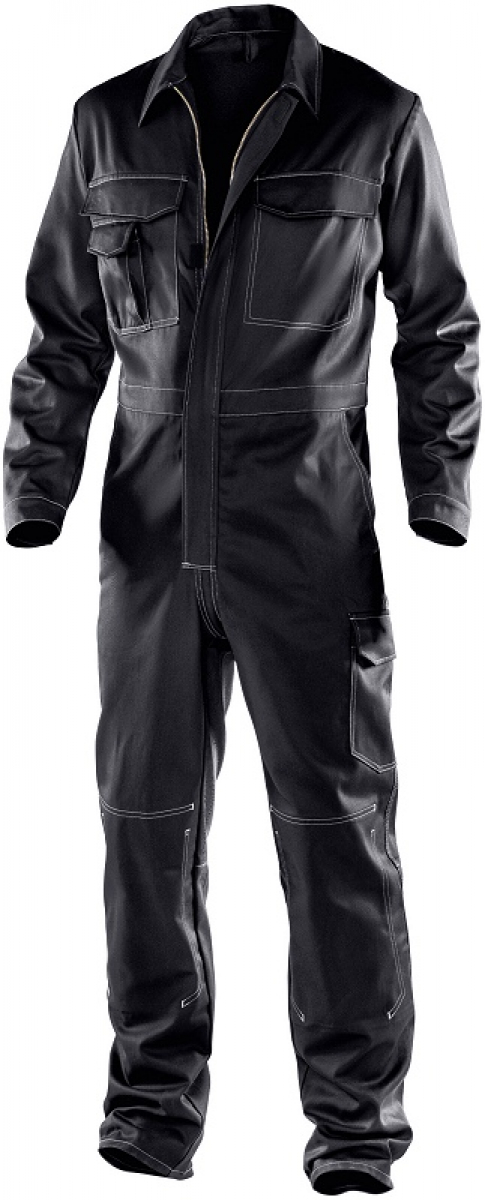 KÜBLER-Workwear, Arbeits-Overall, Rallye-Kombi, ORGANIQ schwarz