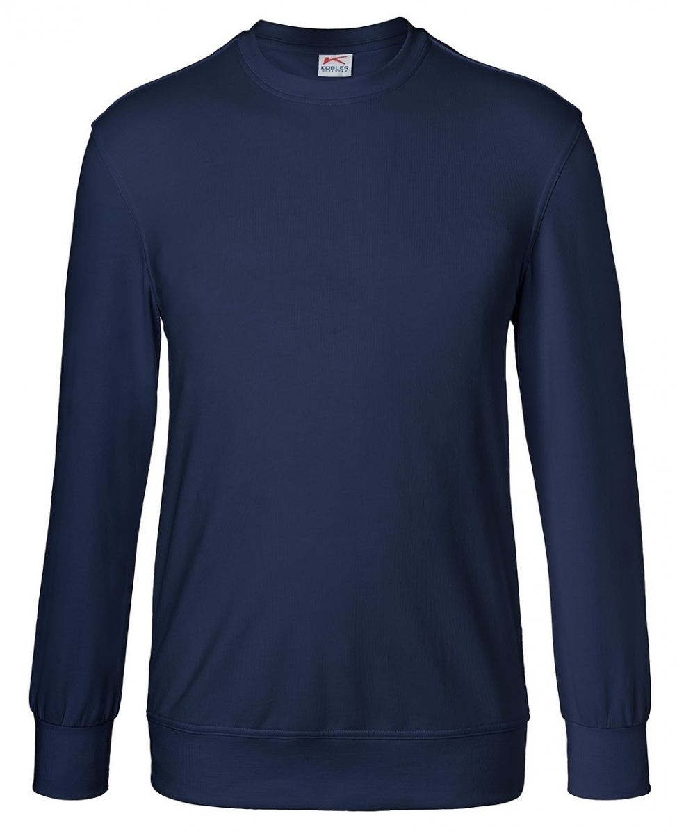 KÜBLER-Worker-Shirts, Workwear-Sweatshirt, 300 g/m², dunkelblau