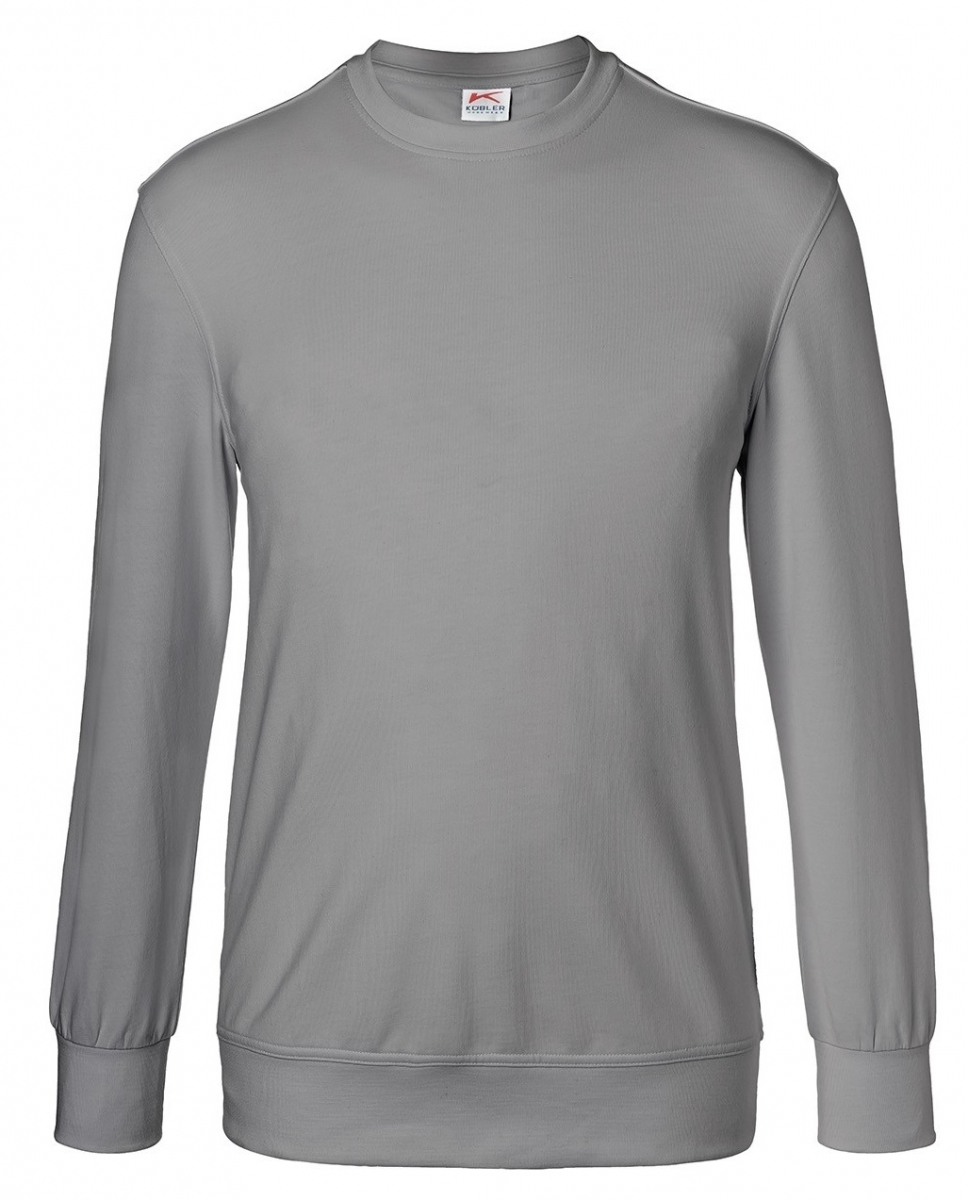 KBLER-Worker-Shirts, Workwear-Sweatshirt, 300 g/m, mittelgrau
