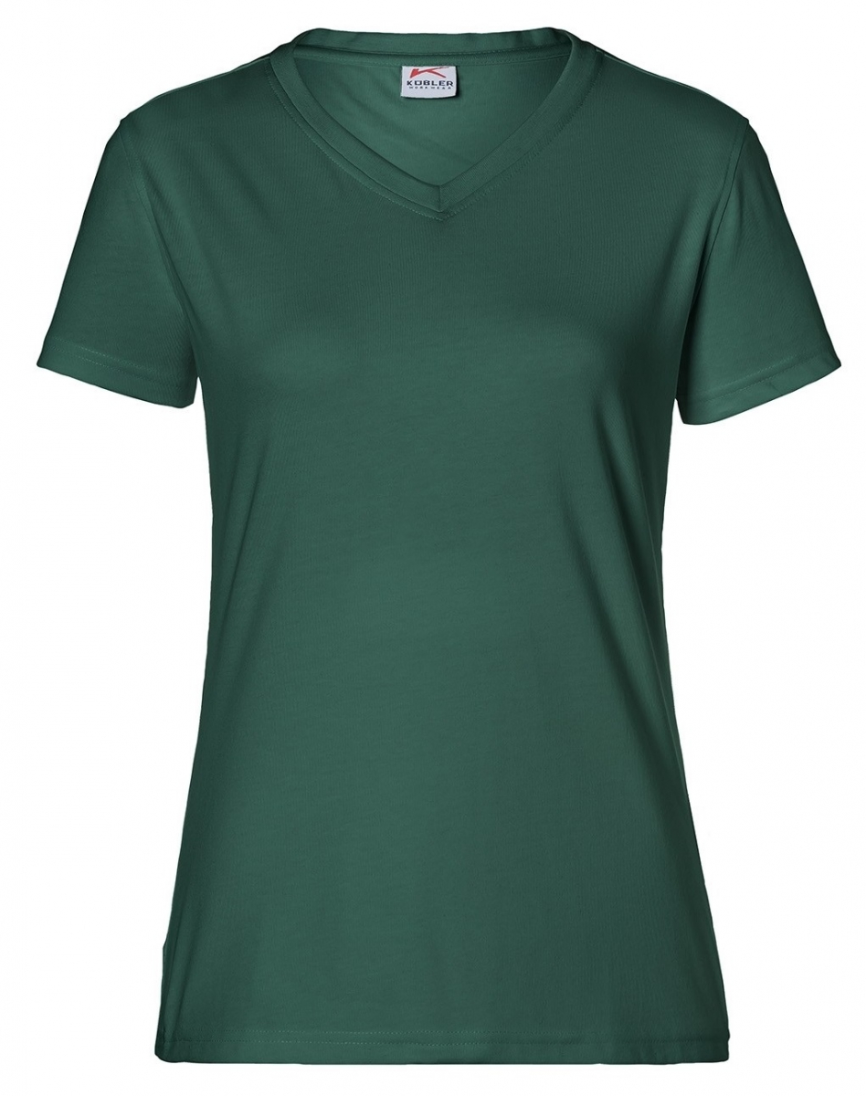 KÜBLER-Worker-Shirts, Workwear-Damen-T-Shirts, 160 g/m², moosgrün