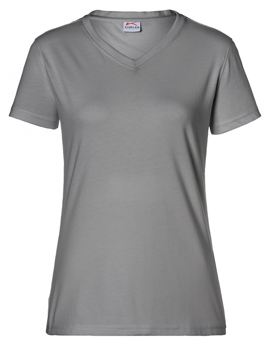 KBLER-Worker-Shirts, Workwear-Damen-T-Shirts, 160 g/m, mittelgrau