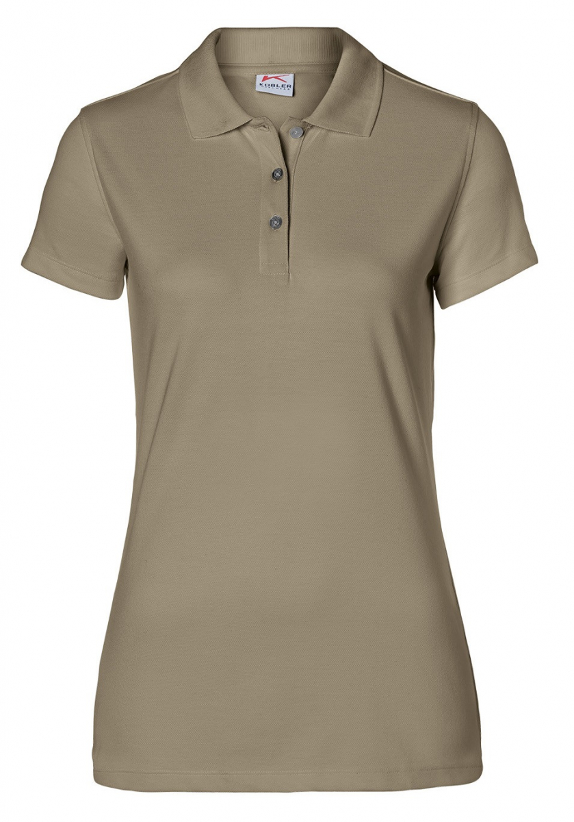 KÜBLER-Worker-Shirts, Workwear-Damen-Poloshirts, 200 g/m², sandbraun