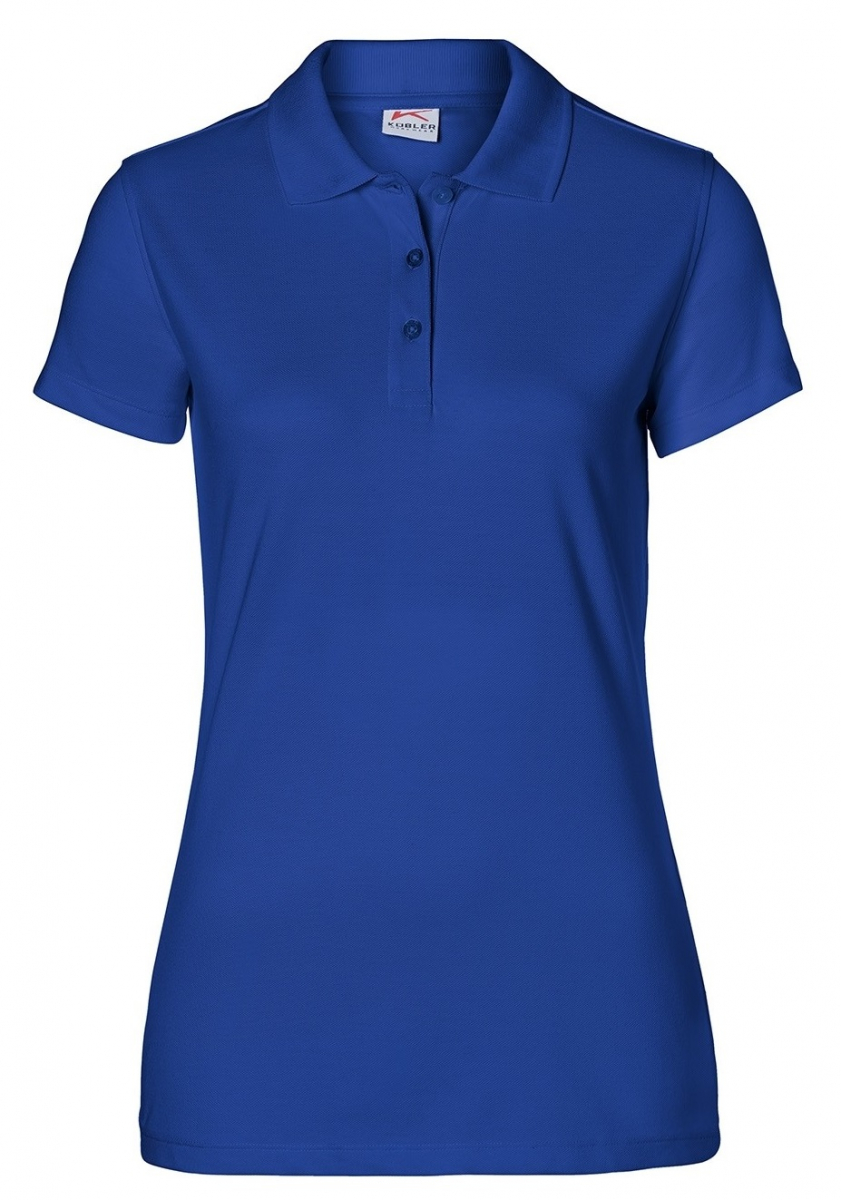 KÜBLER-Worker-Shirts, Workwear-Damen-Poloshirts, 200 g/m², kornblau