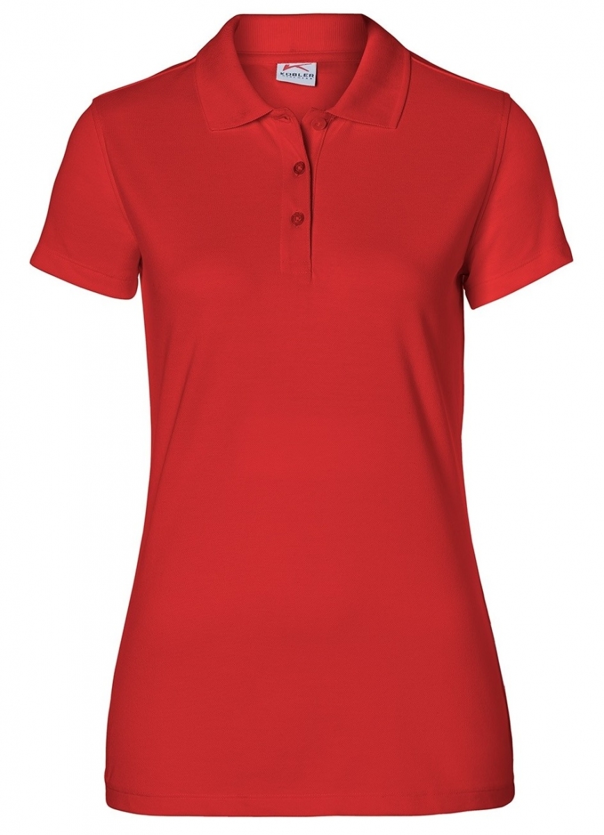 KBLER-Worker-Shirts, Workwear-Damen-Poloshirts, 200 g/m, mittelrot