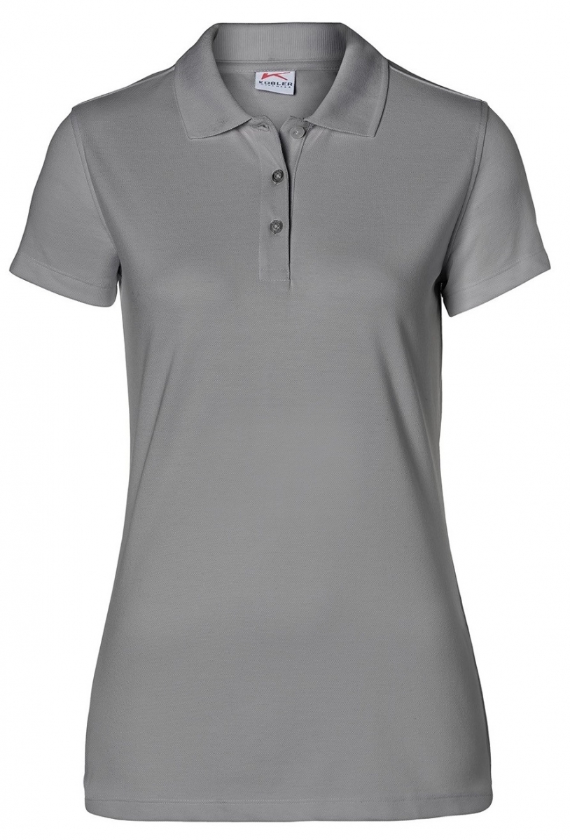 KBLER-Worker-Shirts, Workwear-Damen-Poloshirts, 200 g/m, mittelgrau
