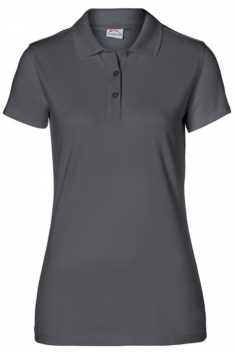 KÜBLER-Worker-Shirts, Workwear-Damen-Poloshirts, 200 g/m², anthrazit