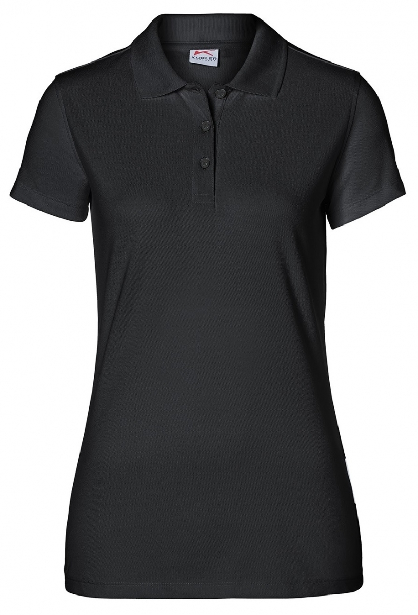 KBLER-Worker-Shirts, Workwear-Damen-Poloshirts, 200 g/m, schwarz