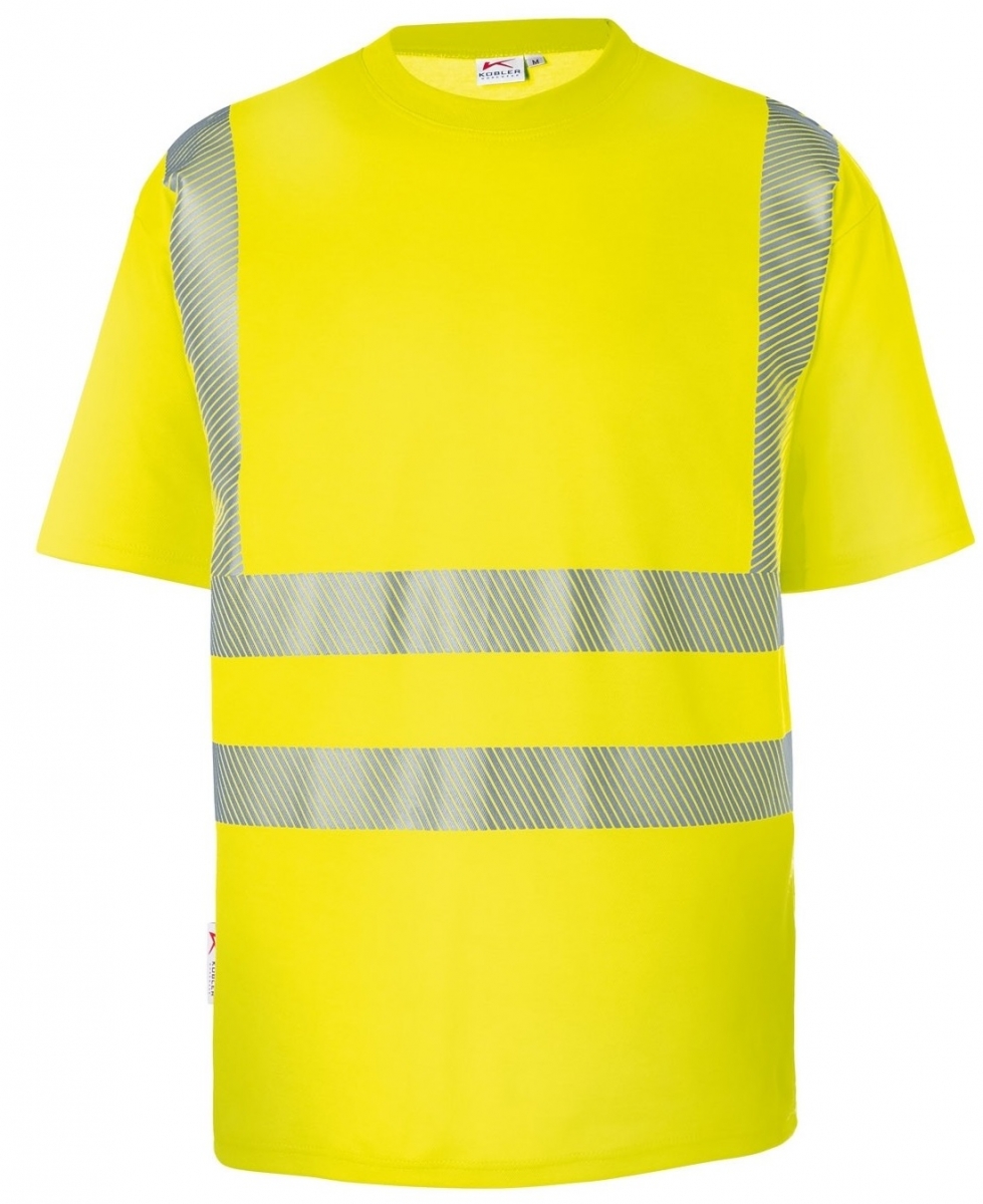 KBLER-Warnschutz, REFLECTIQ T-Shirt, PSA 2, ca.180g/m, warngelb