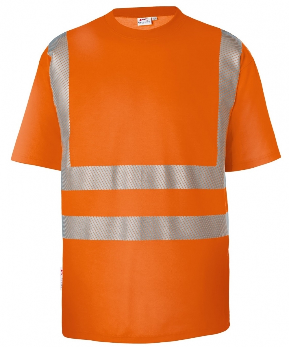 KBLER-Warnschutz, REFLECTIQ T-Shirt, PSA 2, ca.180g/m, warnorange