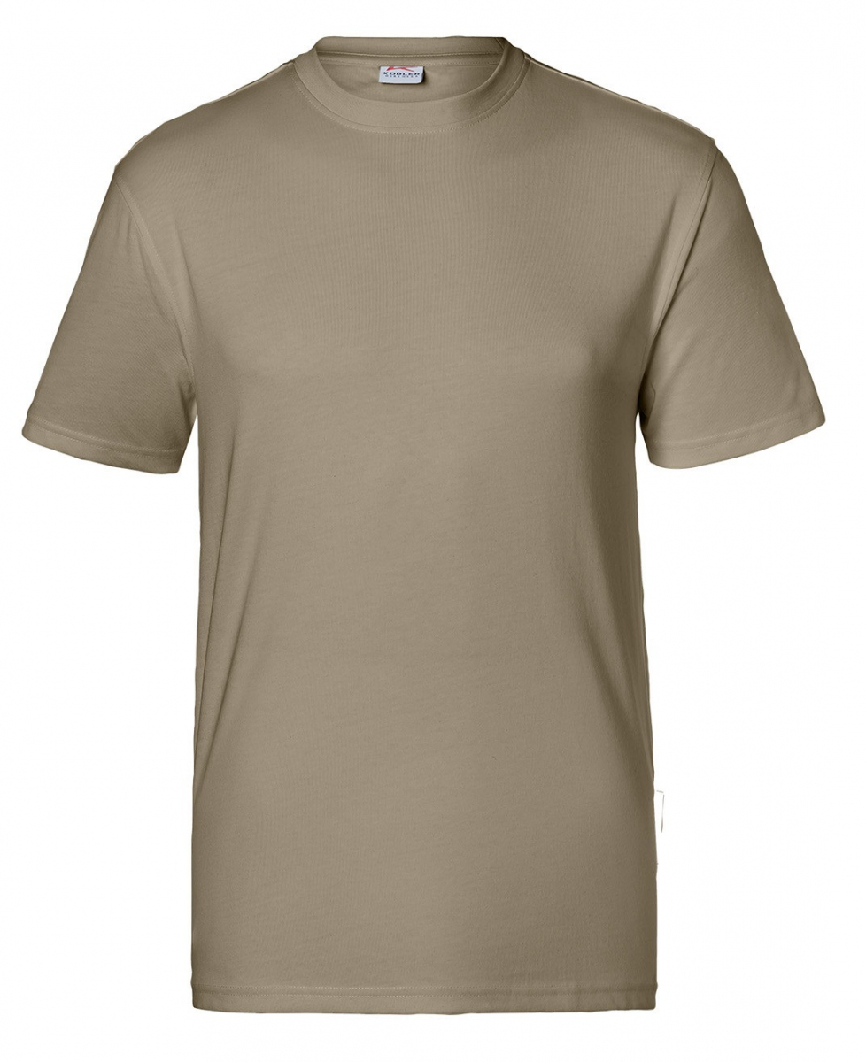 KÜBLER-Worker-Shirts, Workwear-T-Shirts, 160 g/m², sandbraun