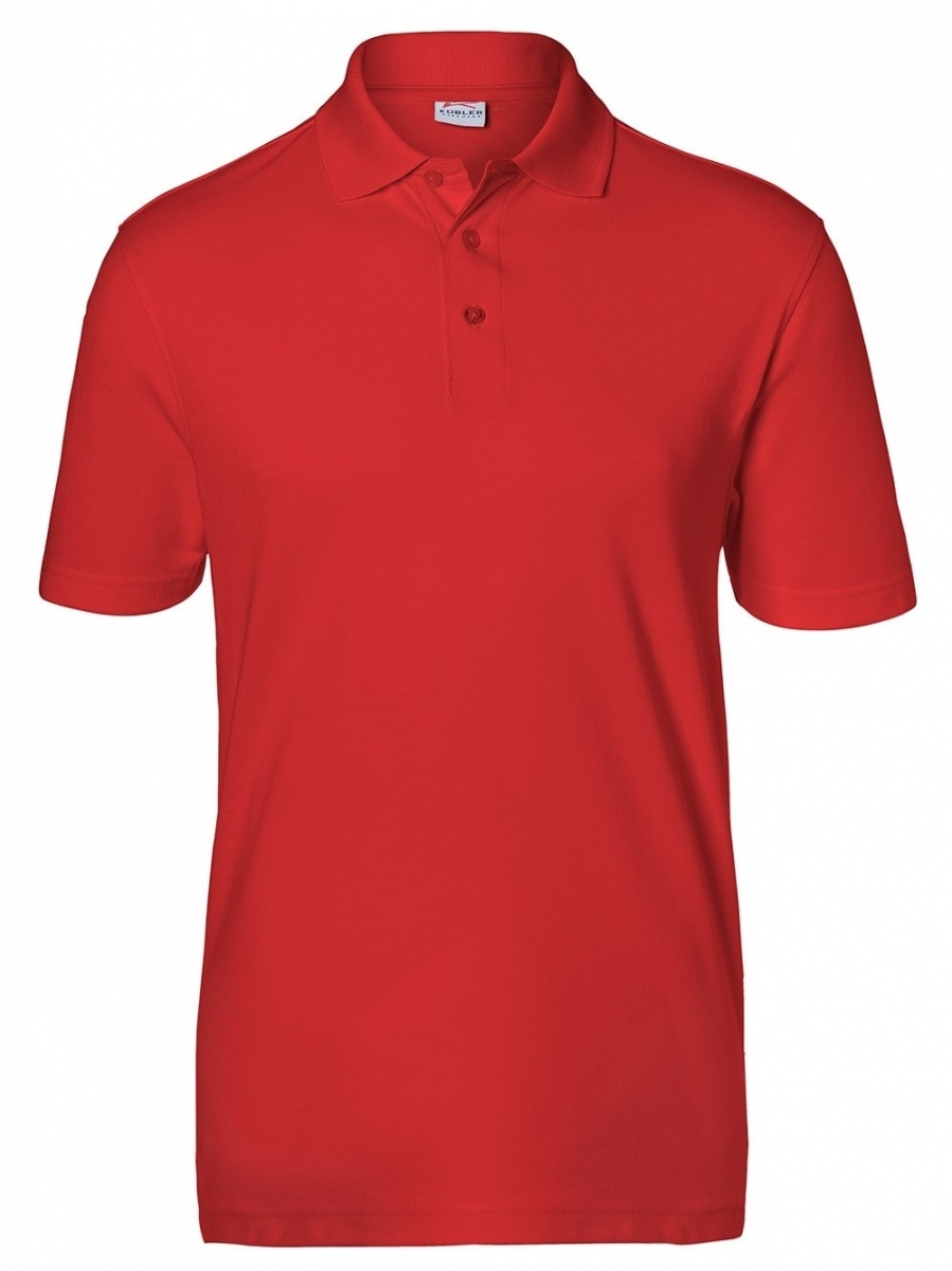 KBLER-Worker-Shirts, Workwear-Poloshirts, 200 g/m, mittelrot