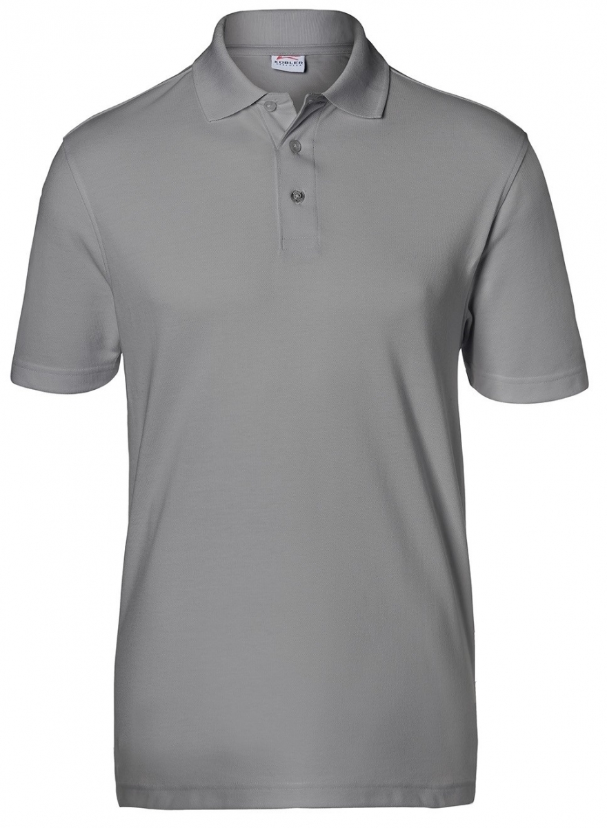 KBLER-Worker-Shirts, Workwear-Poloshirts, 200 g/m, mittelgrau