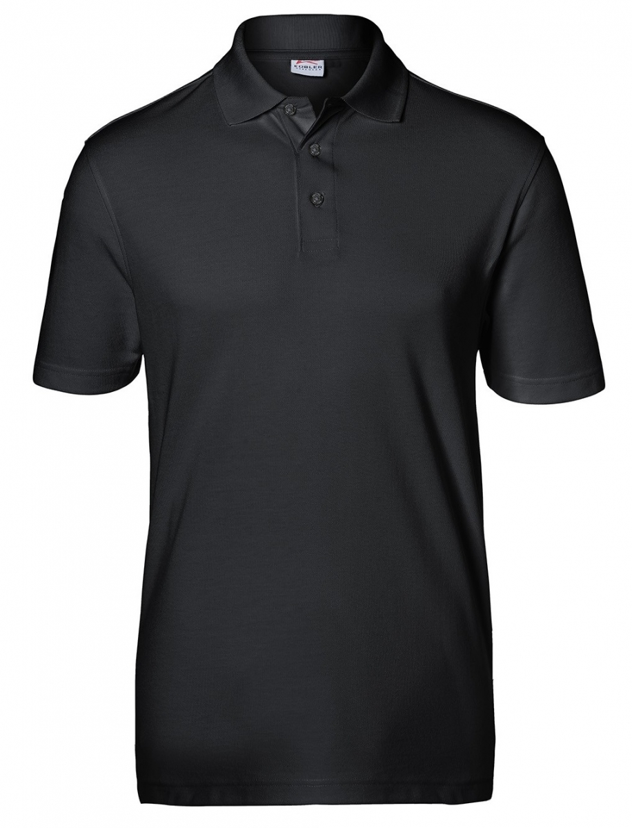 KÜBLER-Worker-Shirts, Workwear-Poloshirts, 200 g/m², schwarz
