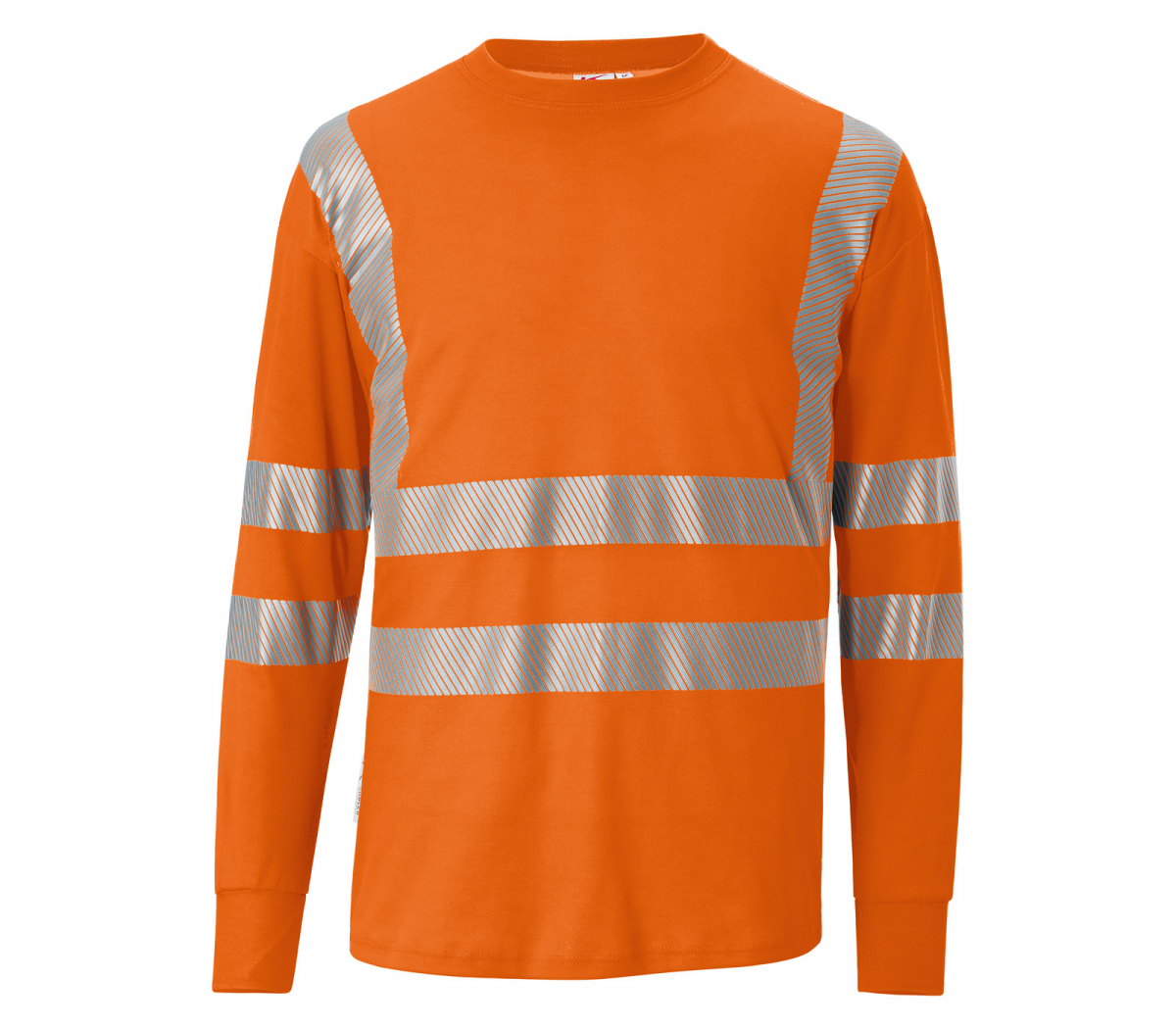 KÜBLER-Longsleeve REFLECTIQ, PSA 2, ca. 180 g/m², warnorange