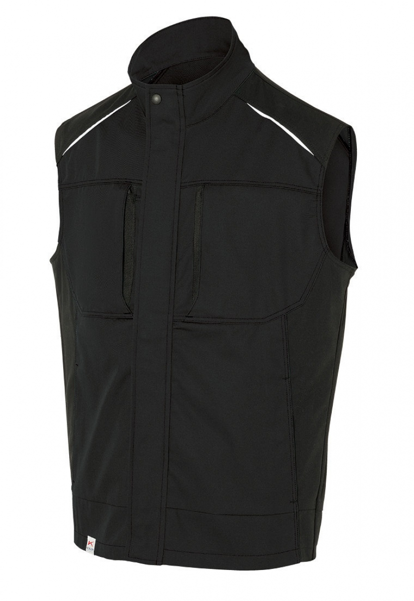 KÜBLER-Workwear, Activiq-Arbeitsweste, 270 g/m², schwarz