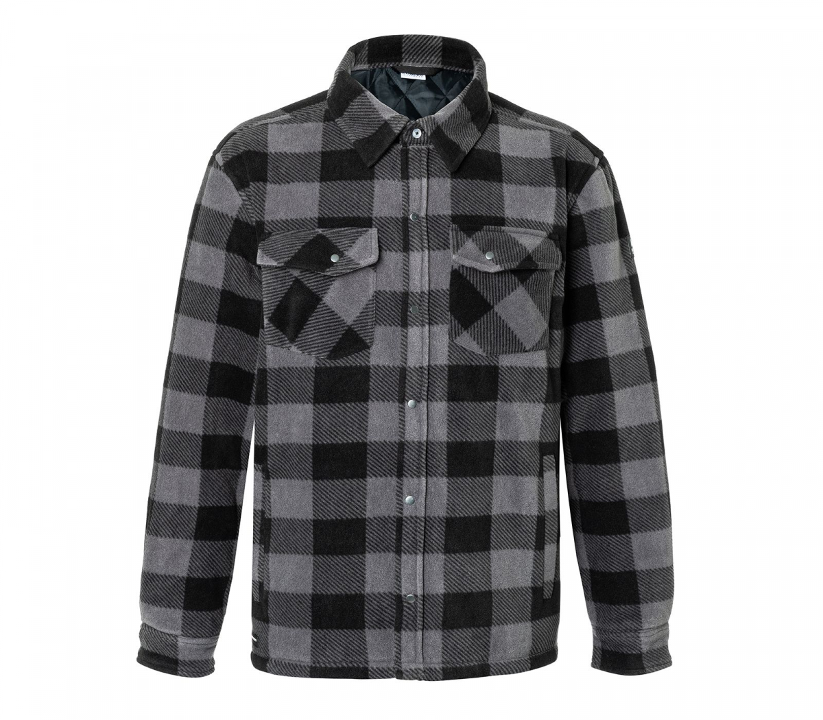 KÜBLER-PULSE HANDCRAFT Thermohemd, ca. 200g/m², anthrazit/schwarz