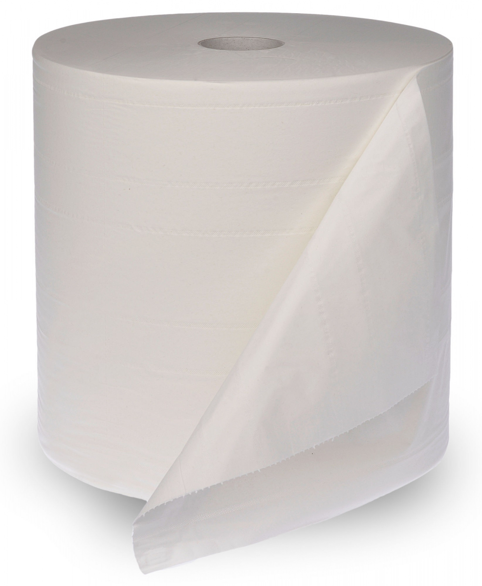 ZVG-Multisoft Poliertuchrolle, weiß, 4-lagig, ca. 1.000 Abrisse, VE: 1 Ro.