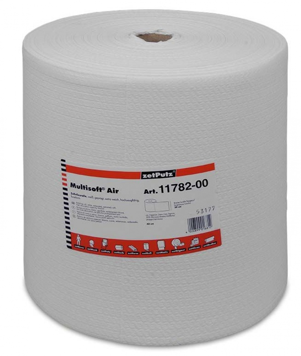 ZVG-Multisoft Air Zellvliesrolle, weiß gepr.
