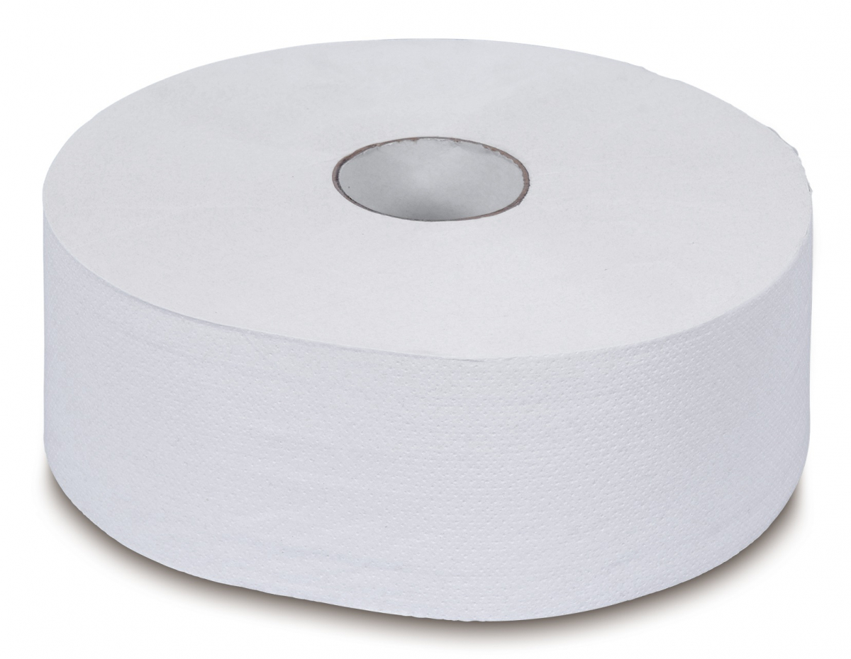 ZVG-Gigant-Toilettenpapier, Tissue, 2-lagig, weiß, foriert, VE: 6 Ro.
