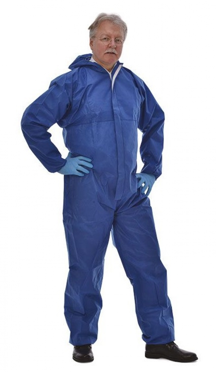 ZVG-zetDress-Einweg-Overall, Einmal-Schutzanzug, Tritex Pro, blau, VE = 25 Stck