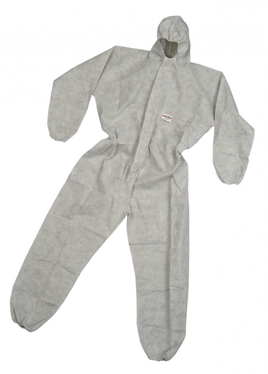 ZVG-PSA-zetDress, Einweg Overall, Einmal-Schutzanzug, Z2, PAINT-TEX PLUS, hellgrau, VE = 25 Stck