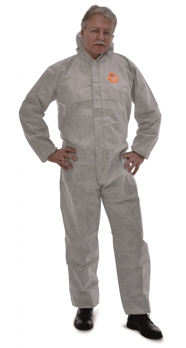 ZVG-PSA-zetDress, Einweg-Overall, Einmal-Schutzanzug, Z2, PAINT-TEX PLUS, hellgrau, VE = 25 Stck