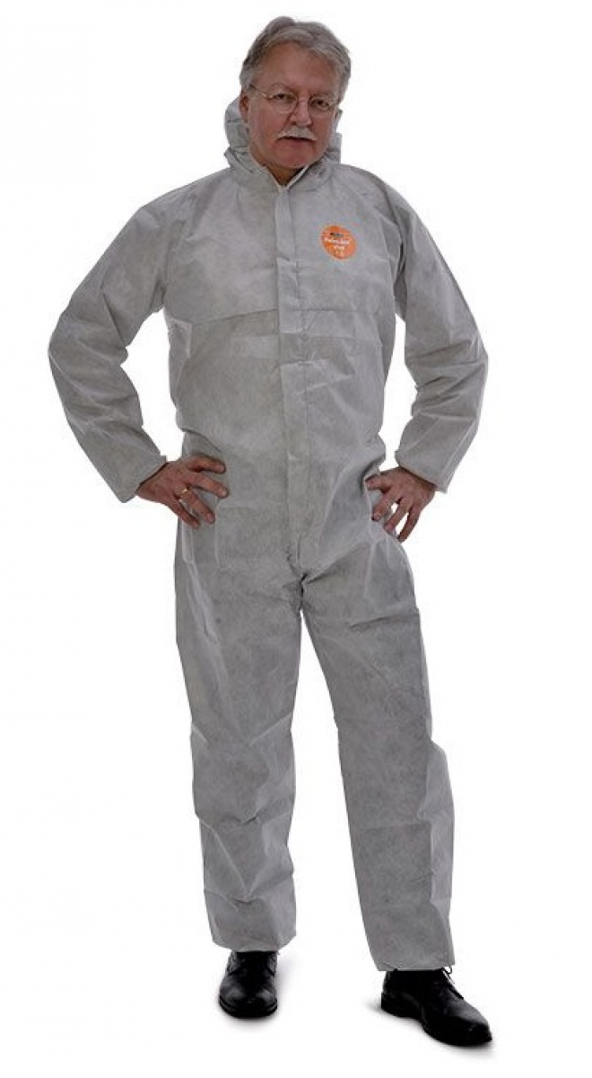 ZVG-PSA-zetDress, Einweg-Overall, Einmal-Schutzanzug, Z2, PAINT-TEX PLUS, hellgrau, VE = 25 Stck