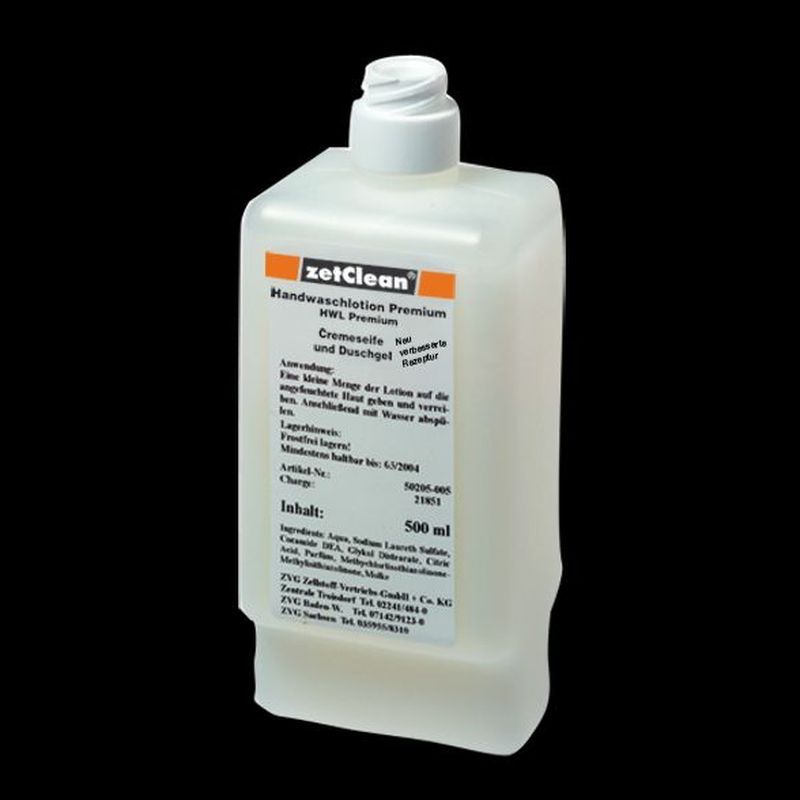 ZVG-ZetClean-Hygiene, Handwaschlotion Premium, VE: 8 Patronen a 750 ml